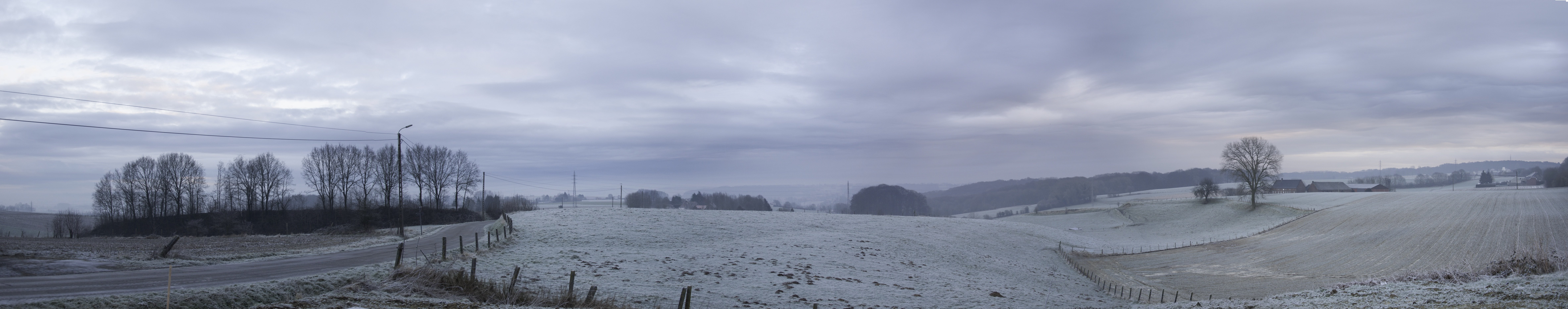 Uitzicht van de Vlaamse Ardennen
